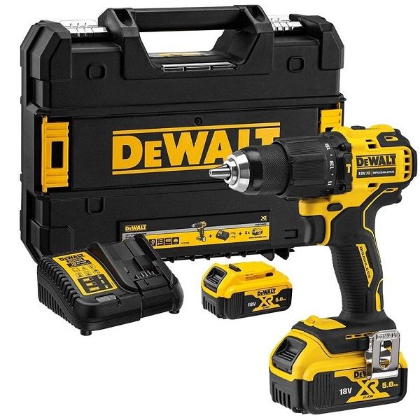 Dewalt Berbequim Aparafusador 18V 5Ah - DCD709P2T