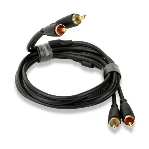 Qed Cabo de Áudio Estéreo Connect Rca para Rca 0.75M QE8101