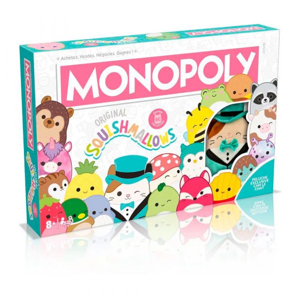 Winning Moves Monopoly Squishmallows Edição Francesa