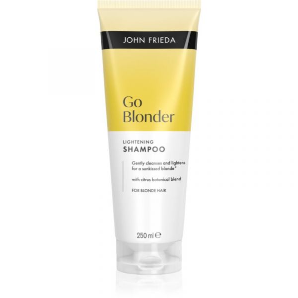 John Frieda Go Blonder Shampoo Iluminador Cabelo Loiro e Grisalho 250ml