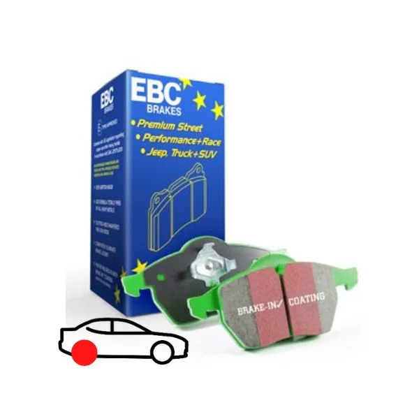 EBC Greenstuff™ Pastilhas de Travão DP21627 - EBC.DP21627