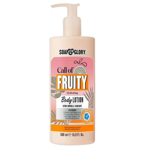 Soap & Glory The Way She Smoothes e Call of Fruity Conjunto de Loção Corporal 2x500ml