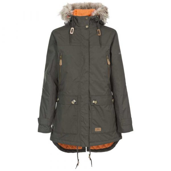 Trespass Cleaa Jacket Cinzento S Mulher