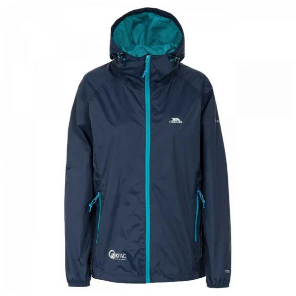Trespass Qikpac Jacket Azul S Mulher