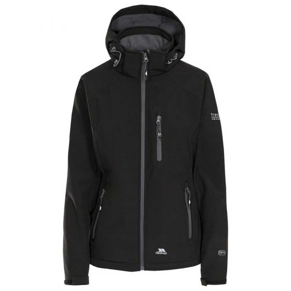 Trespass Bela Ii Softshell Jacket Preto 2XL Mulher