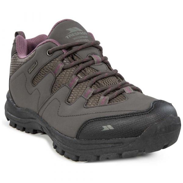 Trespass Mitzi Hiking Shoes Cinzento 41 Mulher