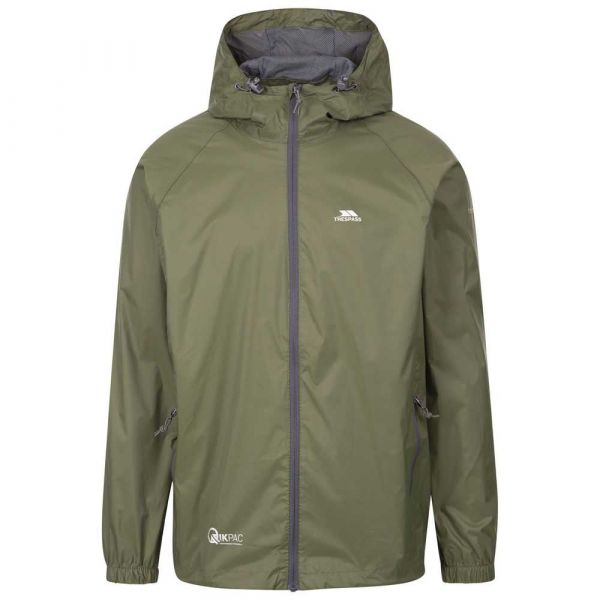 Trespass Qikpac Jacket Verde L Homem
