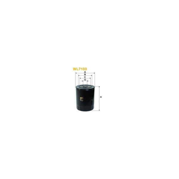 Wix Filters WL7103 - Filtro de óleo - 5050026008592