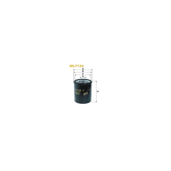 Wix Filters WL7134 - Filtro de óleo - 5050026008929