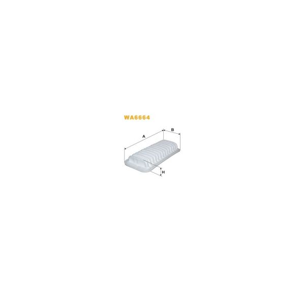 Wix Filters WA6664 - Filtro de ar - 5050026342986