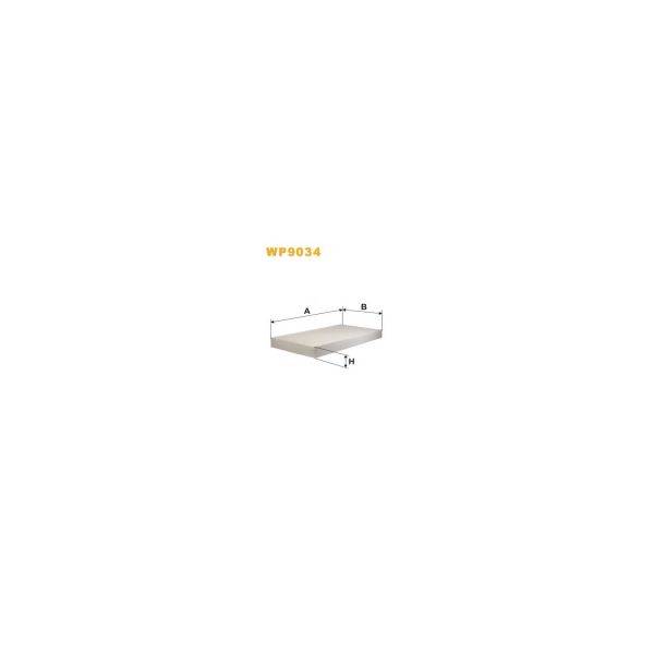 Wix Filters WP9034 - Filtro, ar do habitáculo - 5050026343815