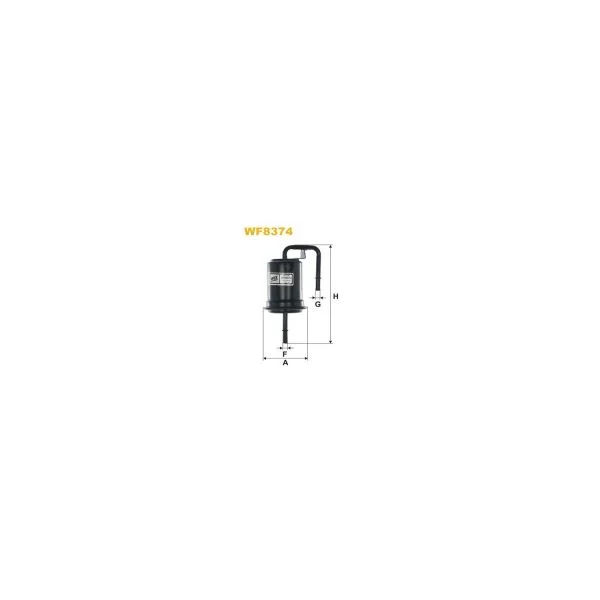 Wix Filters WF8374 - Filtro de combustível - 5050026350387