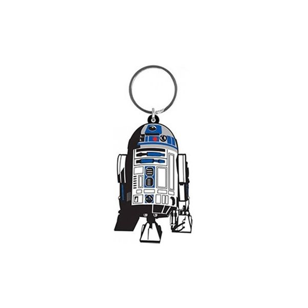 Porta Chaves Star Wars R2D2 Rubber Keychain