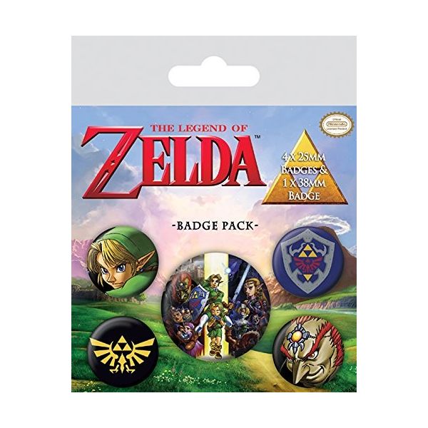 Pins The Legend Of Zelda Badge Pack
