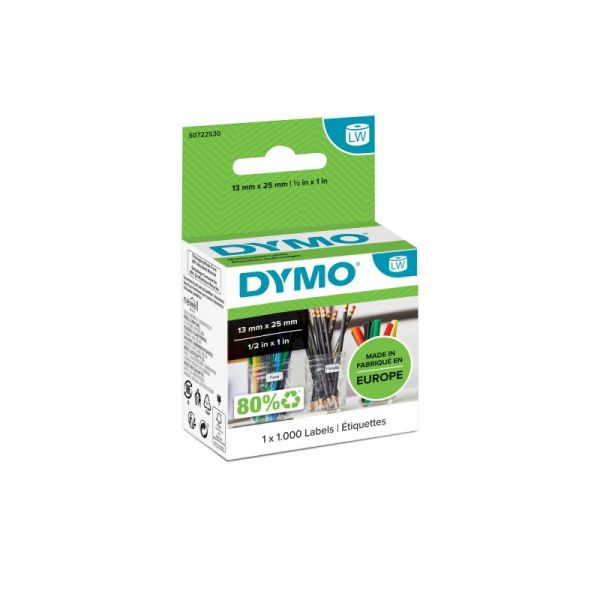 Dymo Rolo Etiquetas Multifunções Removíveis 24x12mm 1000 uds.
