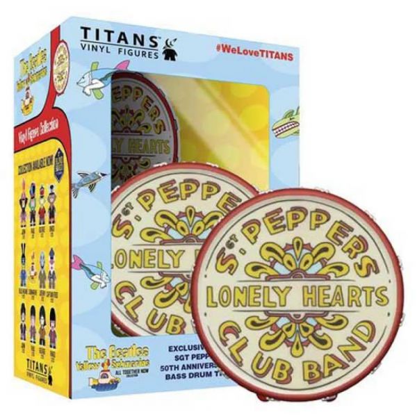 Titan Merchandise: The Beatles - Sgt Pepper Drum 11 cm - Colecionável