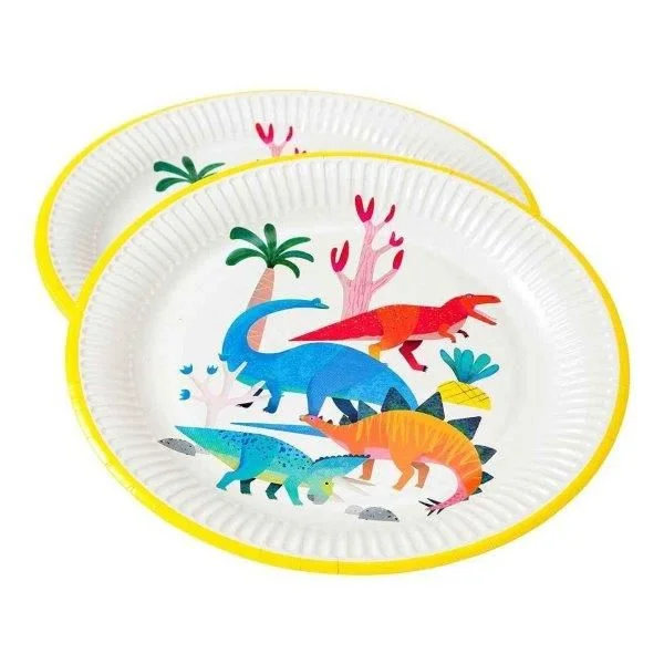 Talking Tables Pratos Dinossauros 8 un. - 170000307