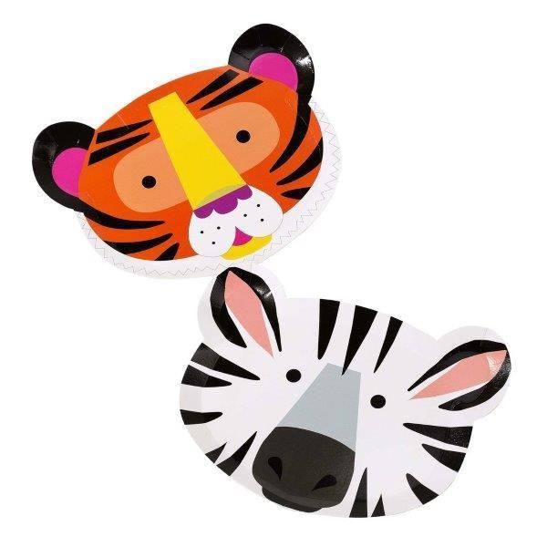 Talking Tables Pratos Recortados Party Animals - 170000198