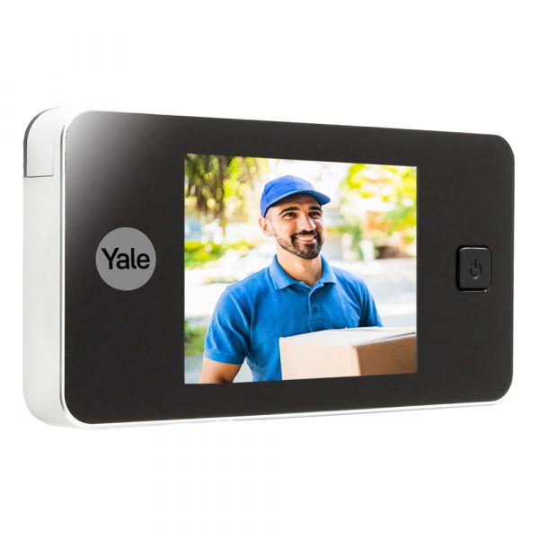 Yale Olho Mágico Digital 500 Series Prata