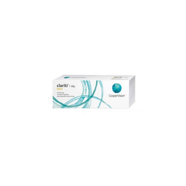 CooperVision Lentes Diárias Clariti 1 Day Toric 30 lentes