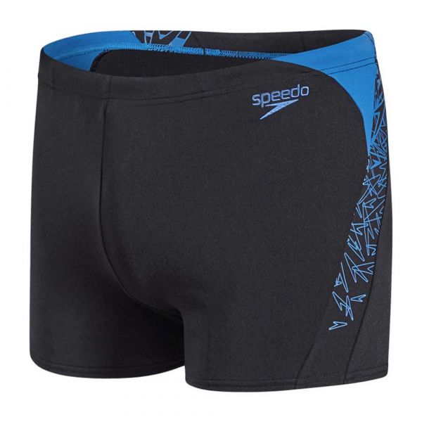 Speedo Boom Splice Swim Boxer Azul,Preto UK 30 Homem