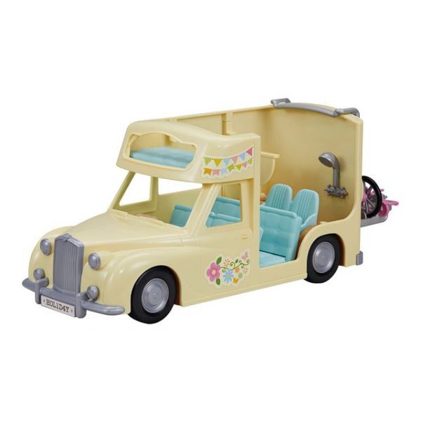 Sylvanian Autocaravana Familiar Da Sylvanian Families Amarelo Claro