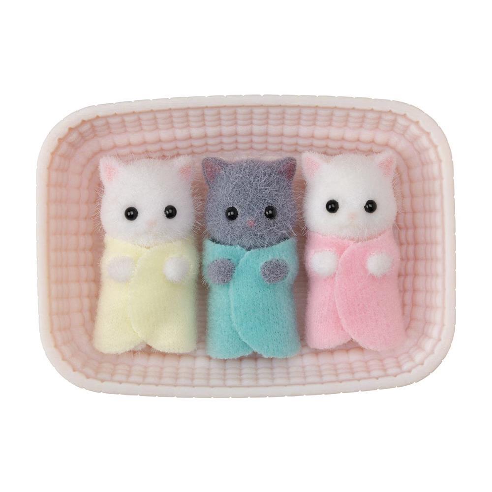 Trigémeos da Família Gatos Persa Sylvanian Families