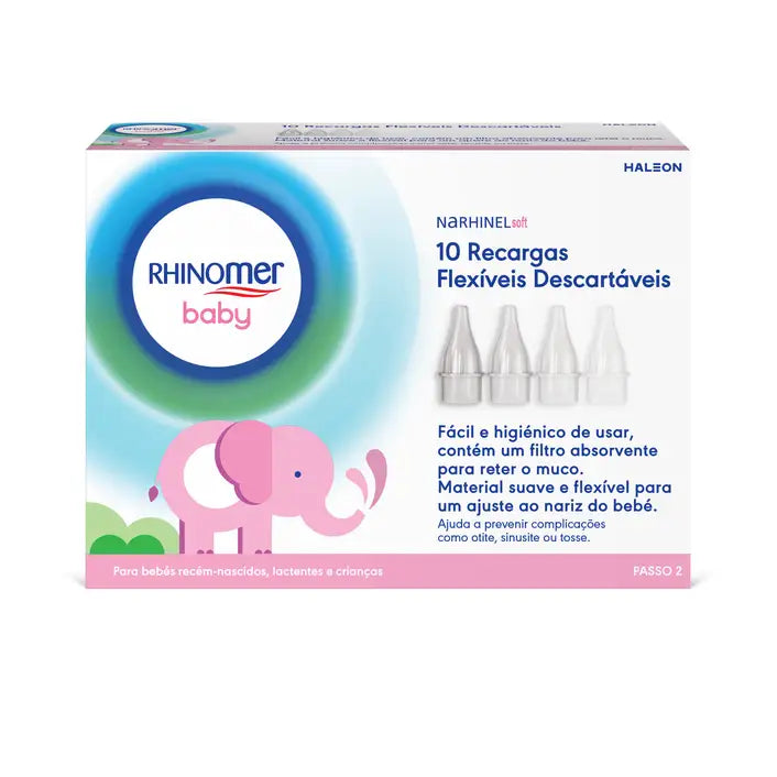 Rhinomer Baby Narhinel Soft Recargas Aspirador Nasal 10 Unidades