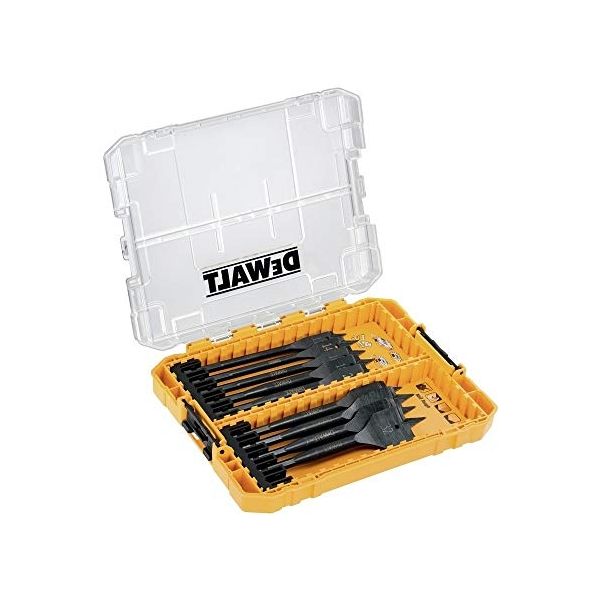 DEWALT Tough Case Média, com 9 Bits de Lâmina de Madeira - DT70751-QZ