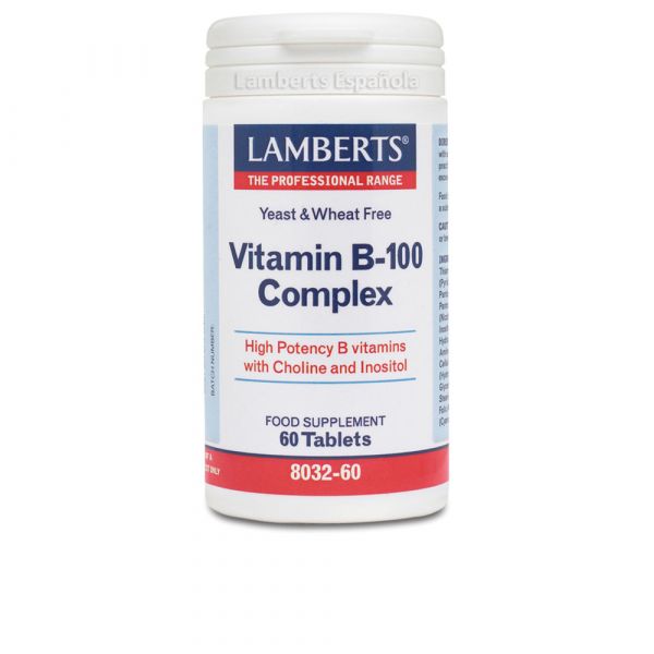 Lamberts Vitamina B-100 Complex 60 Comprimidos