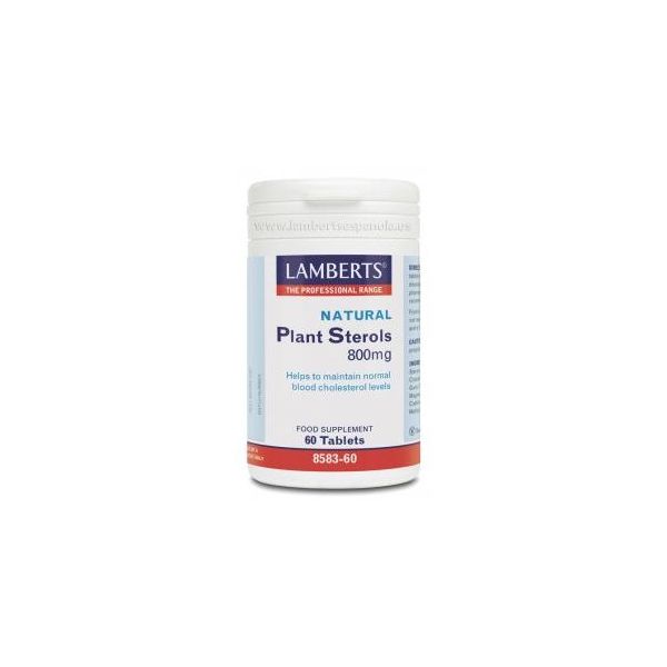 Lamberts Natural Plant Sterols 800mg 60 Comprimidos