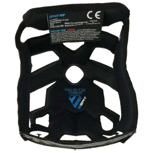 7idp Project 23 Carbon Helmet Spare Pad Preto L
