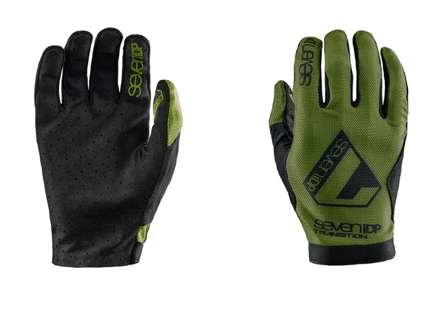 LUVAS CICLISMO SEVENIDP TRANSITION VERDE ARMY S