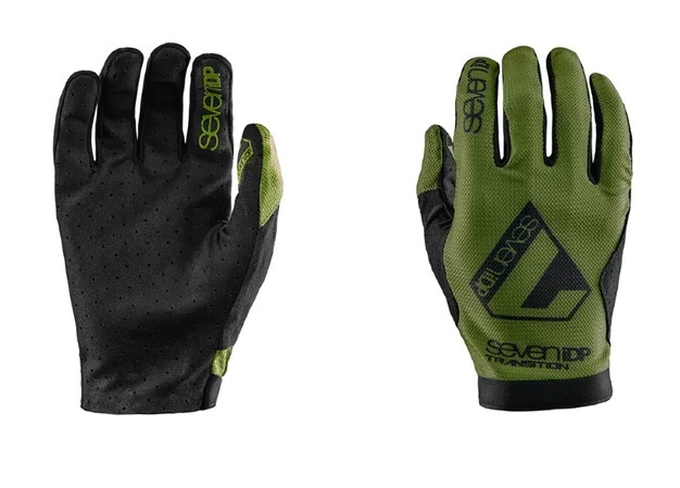 LUVAS CICLISMO SEVENIDP TRANSITION VERDE ARMY M