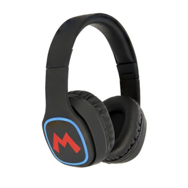 OTL Auscultadores Bluetooth Super Mario Icon Tween Black - HPAOTL0052