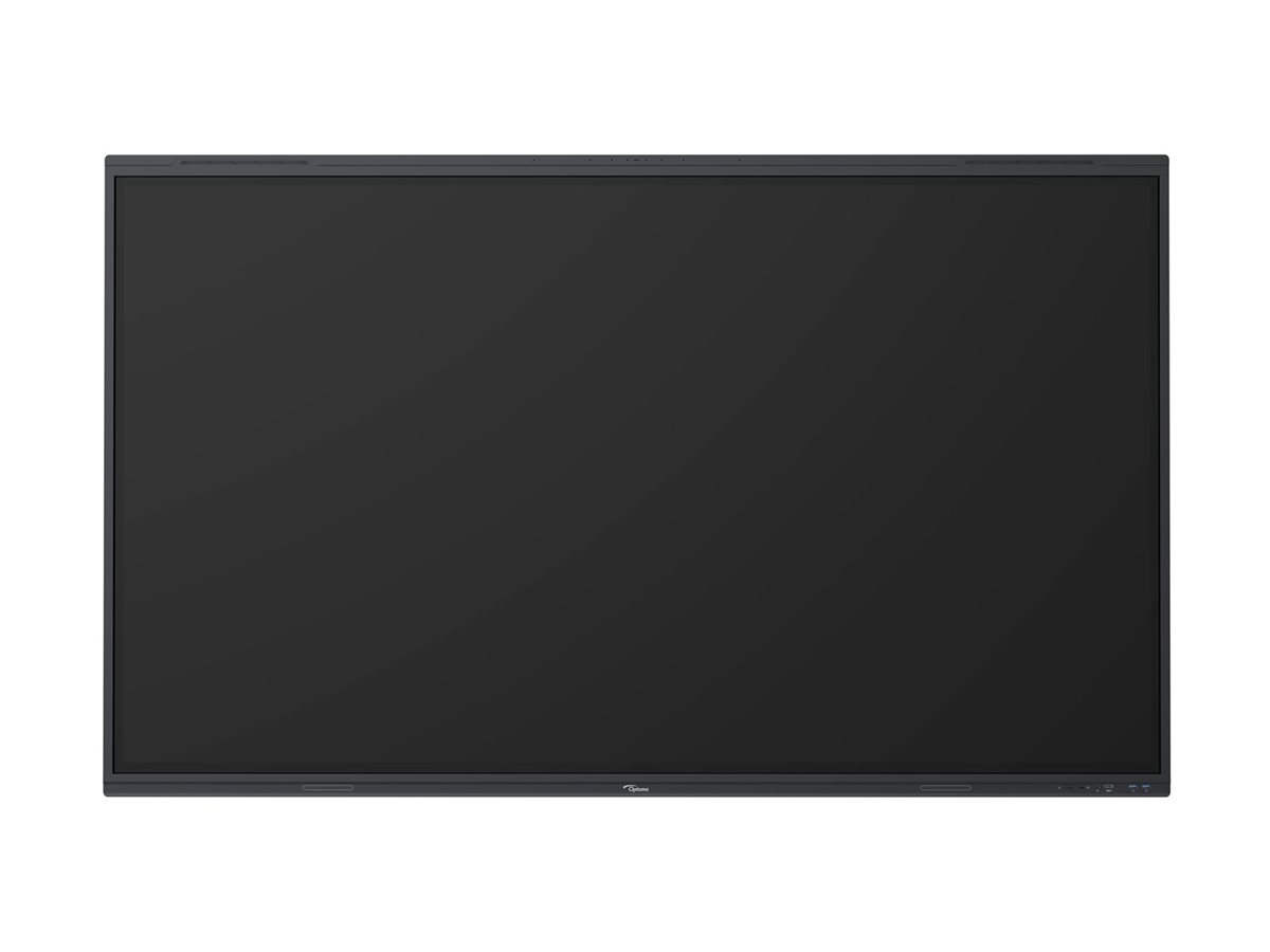 Optoma Creative Touch 5863RK - 86" Classe Diagonal 5-Series ecrã LCD com luz de fundo LED - interativa - com ecrã tátil (multi-touch) - Android - 4K UHD (2160p) 3840 x 2160 - Direct LED - preto