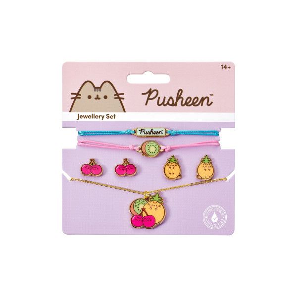 The Carat Shop Pusheen - Fruits - Conjunto de Joias