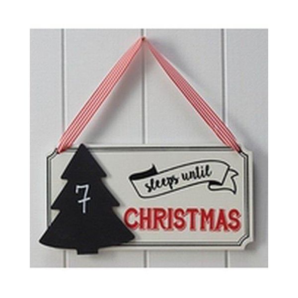 GingerRay Placa Vintage Natal 21,5cmx17cm