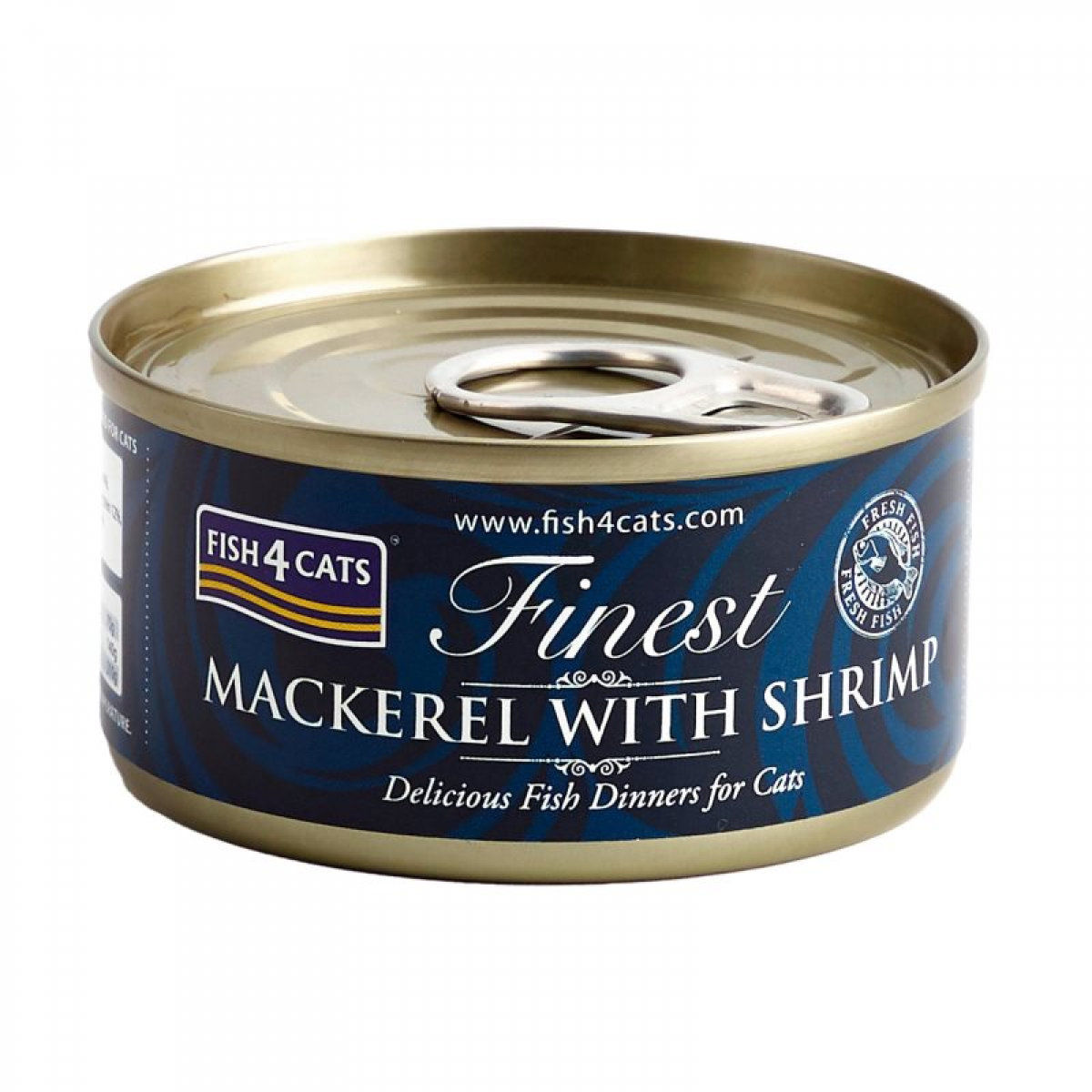FISH4PETS F4C Finest Cavala com Camarões 70g