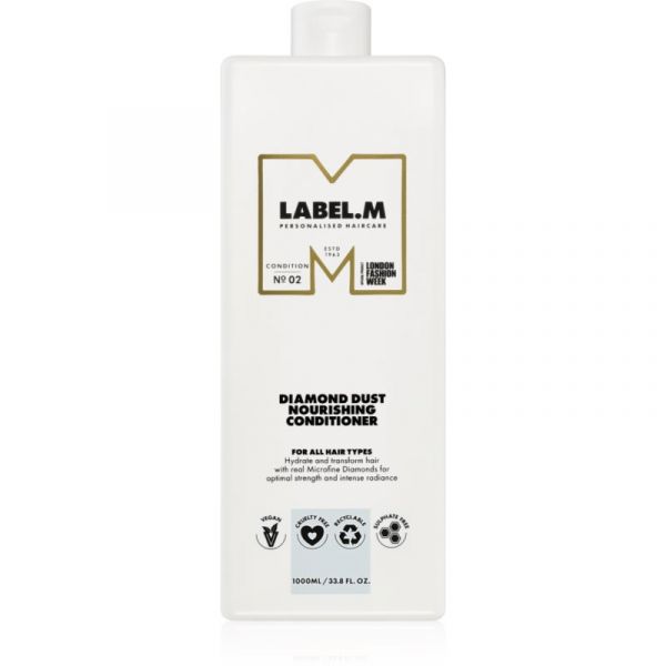 Label.m Diamond Dust Nourishing Condicionador Nutritivo para Cabelo Seco 1000ml