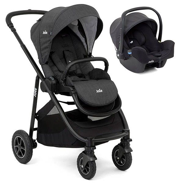 Joie Conjunto Trio Versatrax Classic Plus Advance Pavement/Coal + Base Isofix