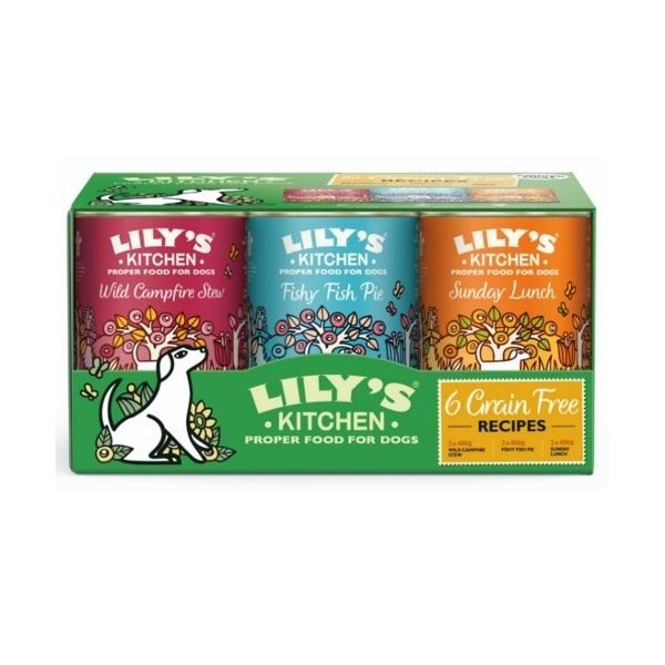Ração Húmida Multipack Lily's Kitchen 6x 150 g