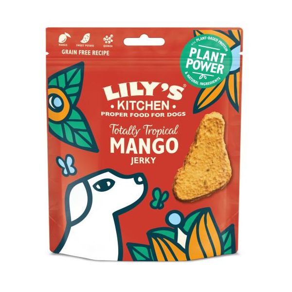 Lily's Kitchen Dog Snacks Mango Jerky 70g