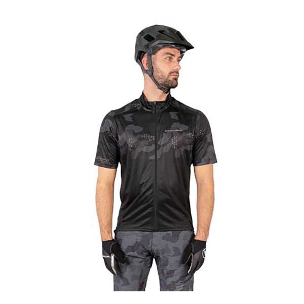 Endura Hummvee Ray Short Sleeve Jersey Preto XL Homem