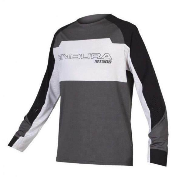 Endura Mt500 Burner Lite Long Sleeve Enduro Jersey Preto S Homem