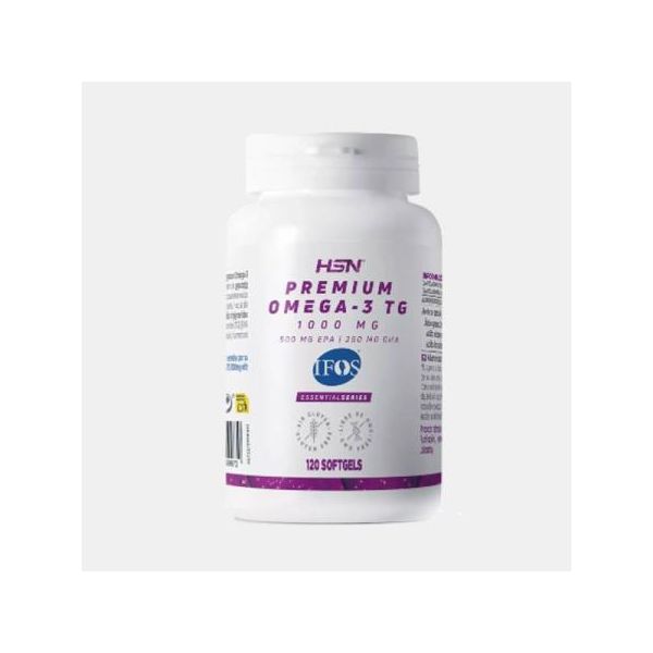 HSN Premium Omega 3 TG 1000mg 120 Cápsulas Moles