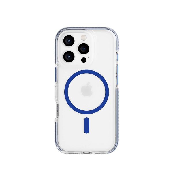 Tech21 Capa EvoCrystal MagSafe para iPhone 16 Pro Blue