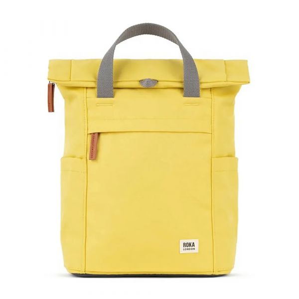 Roka London Mochila Finchley A Recycled Canvas Lemonade S