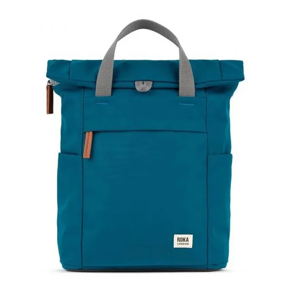 Roka London Mochila Finchley A Recycled Canvas Sapphire S