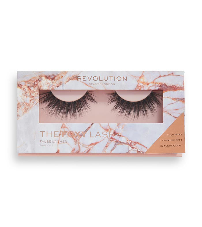 Makeup Revolution Pestanas Postiças 5D Cashmere Faux Mink - Show Stopper